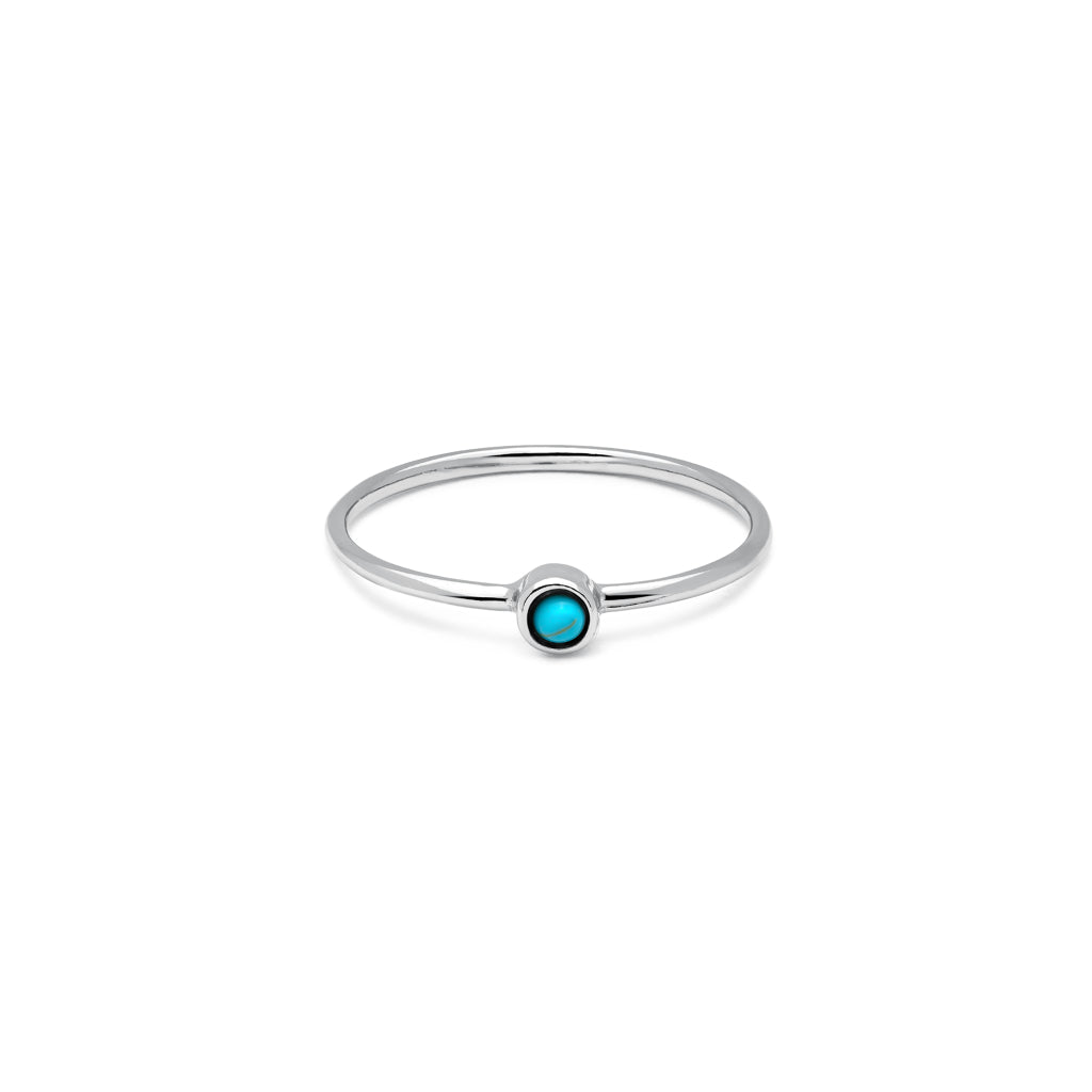 anillo de plata de ley mujer turquoise | Joyería Trèsminé